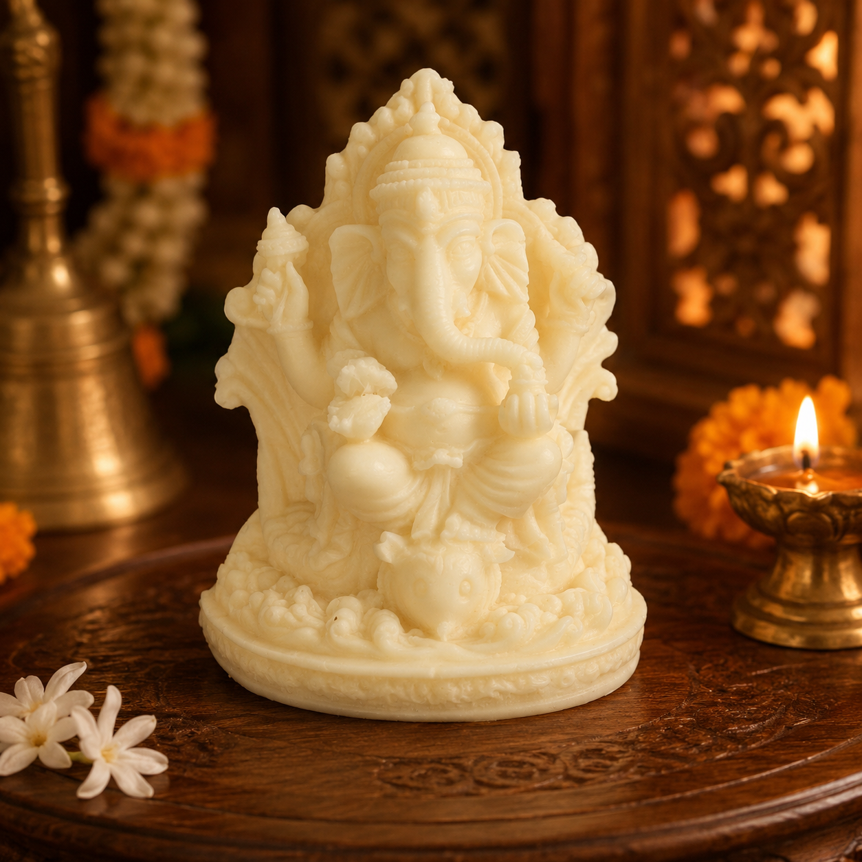 Ganesha Candle